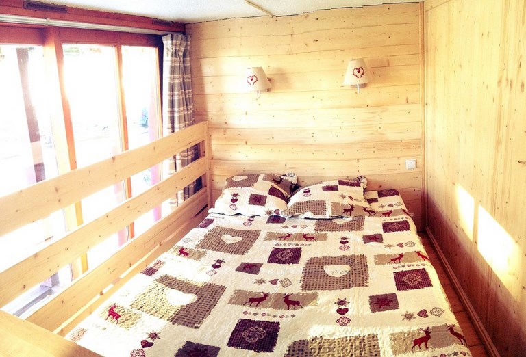 Chambre parentale location les Arcs 1800 (autre vue 1)